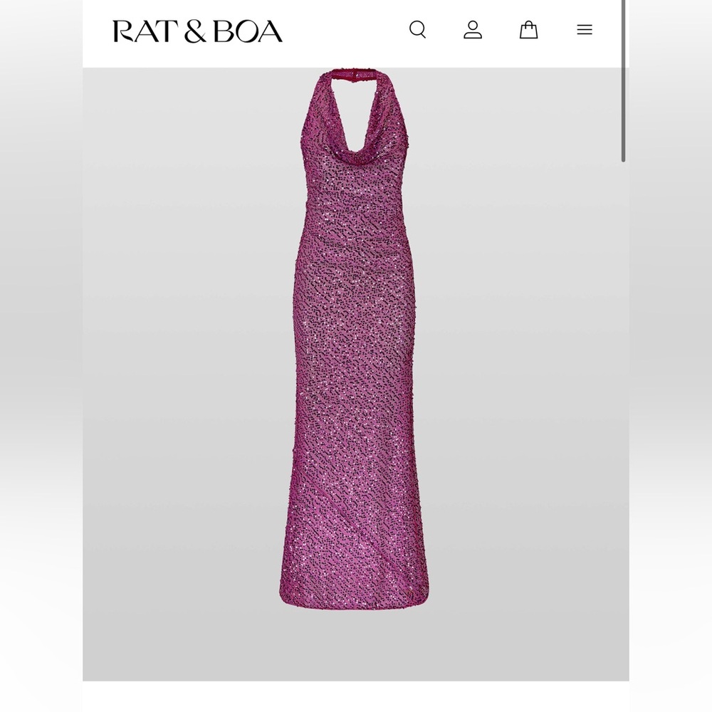 Rat and Boa dress
